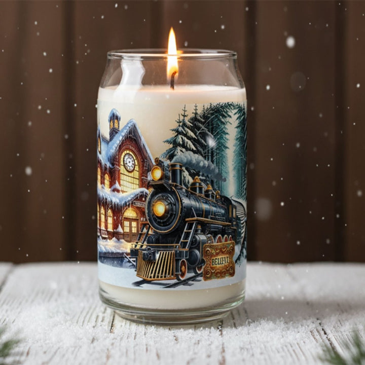 The Pastel Polar Express Holiday Candles - Phenixology Bath & Body