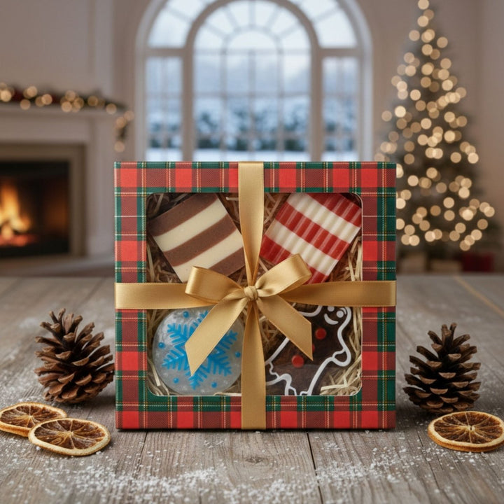 Winter Wonderland Soap Collection - Plaid Gift Set - Phenixology Bath & Body