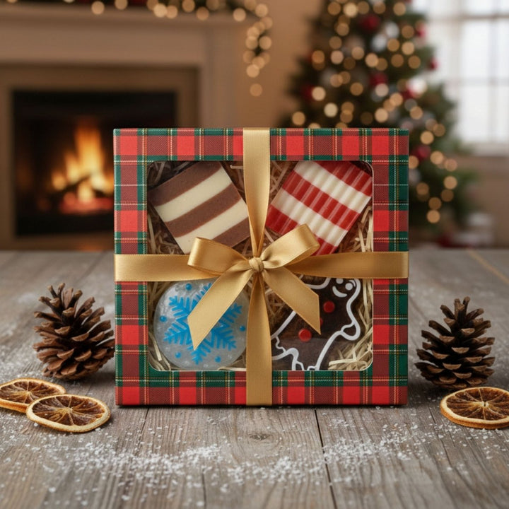 Winter Wonderland Soap Collection - Plaid Gift Set - Phenixology Bath & Body