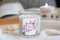 Black Violet Soy Candle - Phenixology Bath & Body