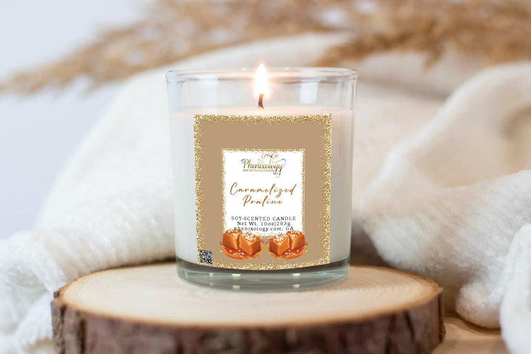 Caramelized Praline Soy Candle - Phenixology