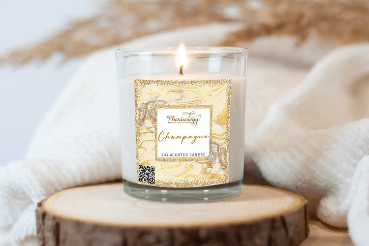 Champagne Soy Candle - Phenixology