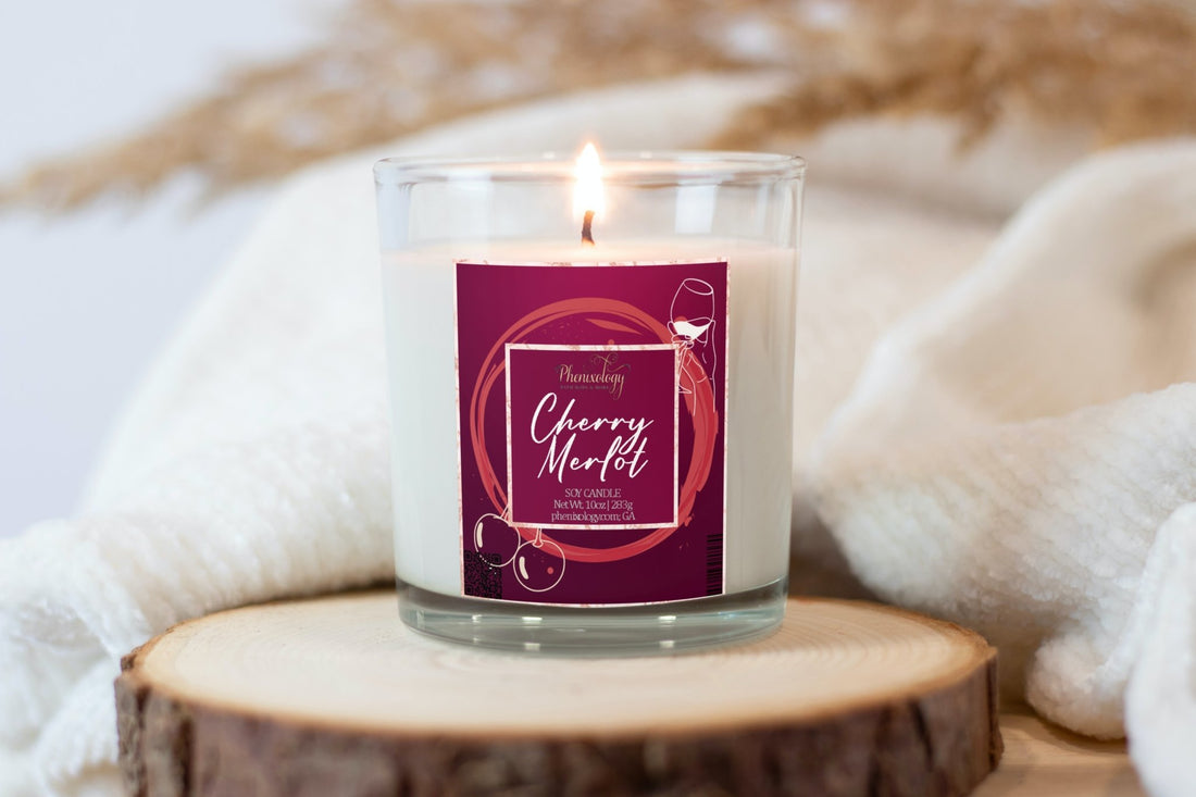 Cherry Merlot Candle - Phenixology