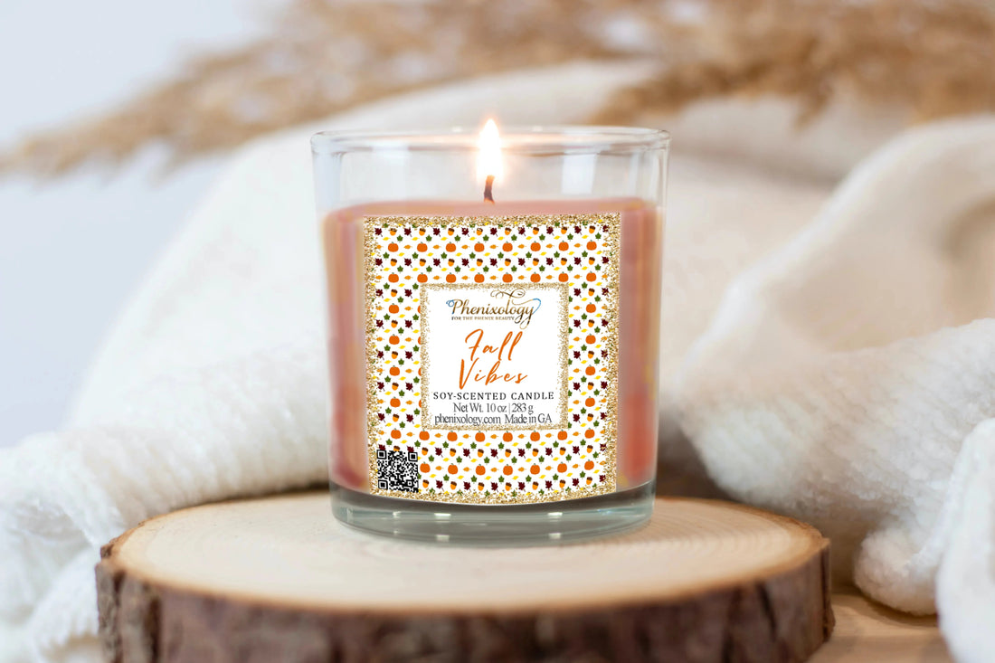 Fall Vibes Soy Candle - Phenixology