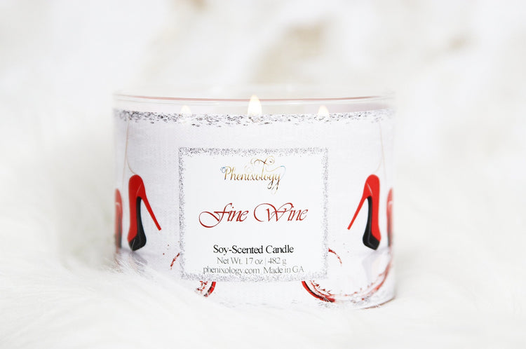 Fine Wine 3-Wick Candle - Phenixology