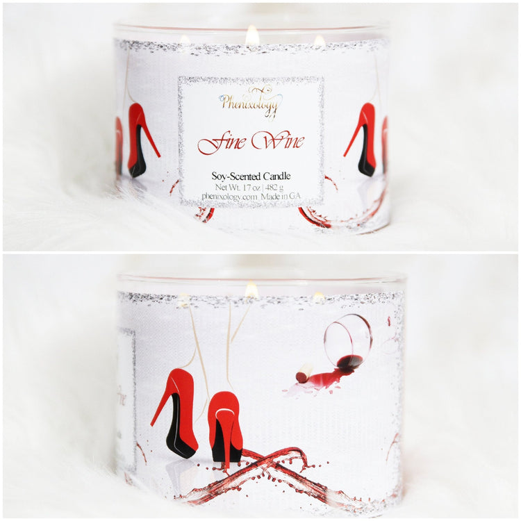 Fine Wine 3-Wick Candle - Phenixology