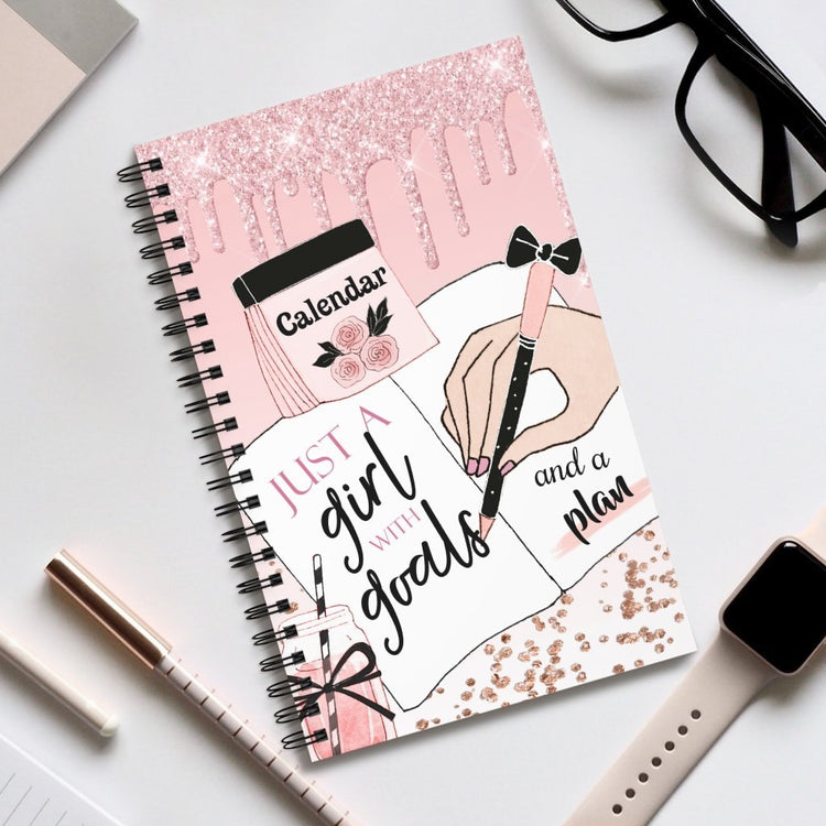 Just A Girl With Goals Planner - Phenixology