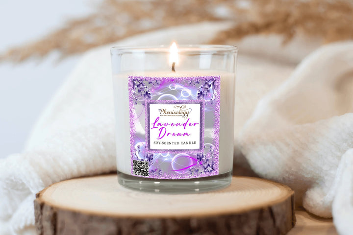 Lavender Dream Soy Candle - Phenixology