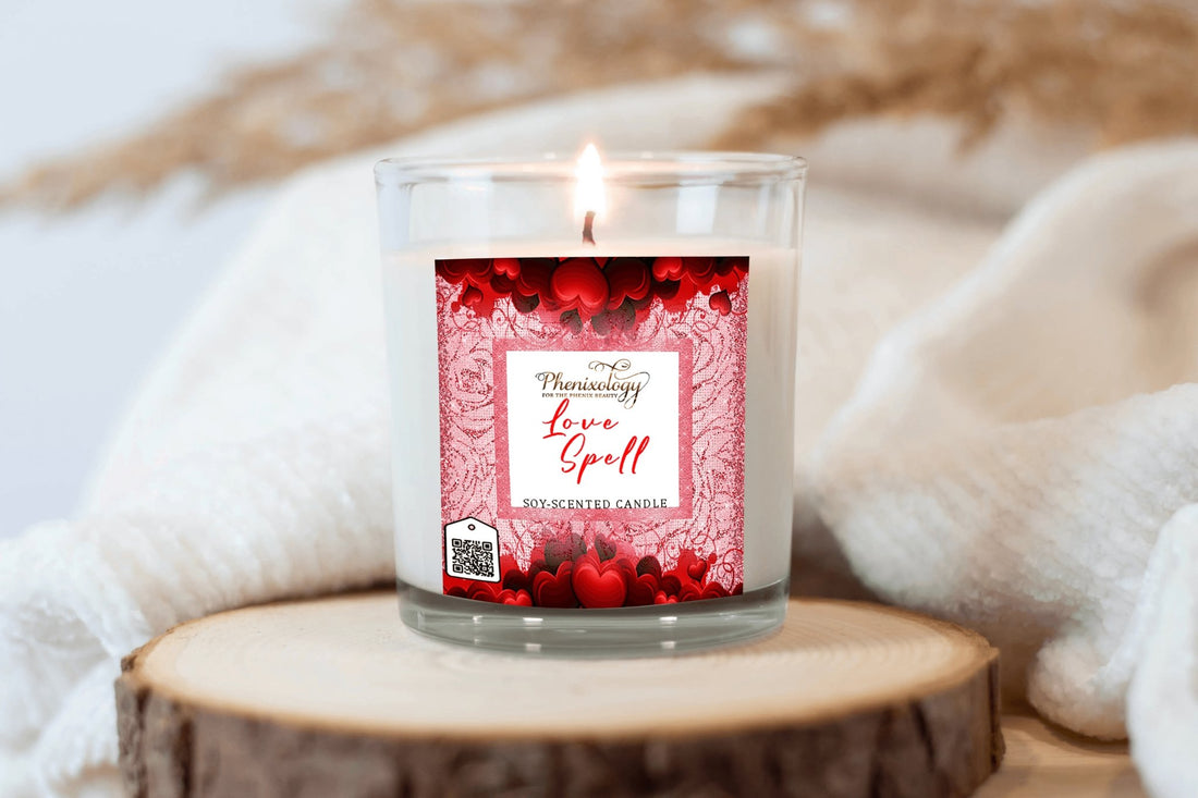 Love Spell Soy Candle - Phenixology