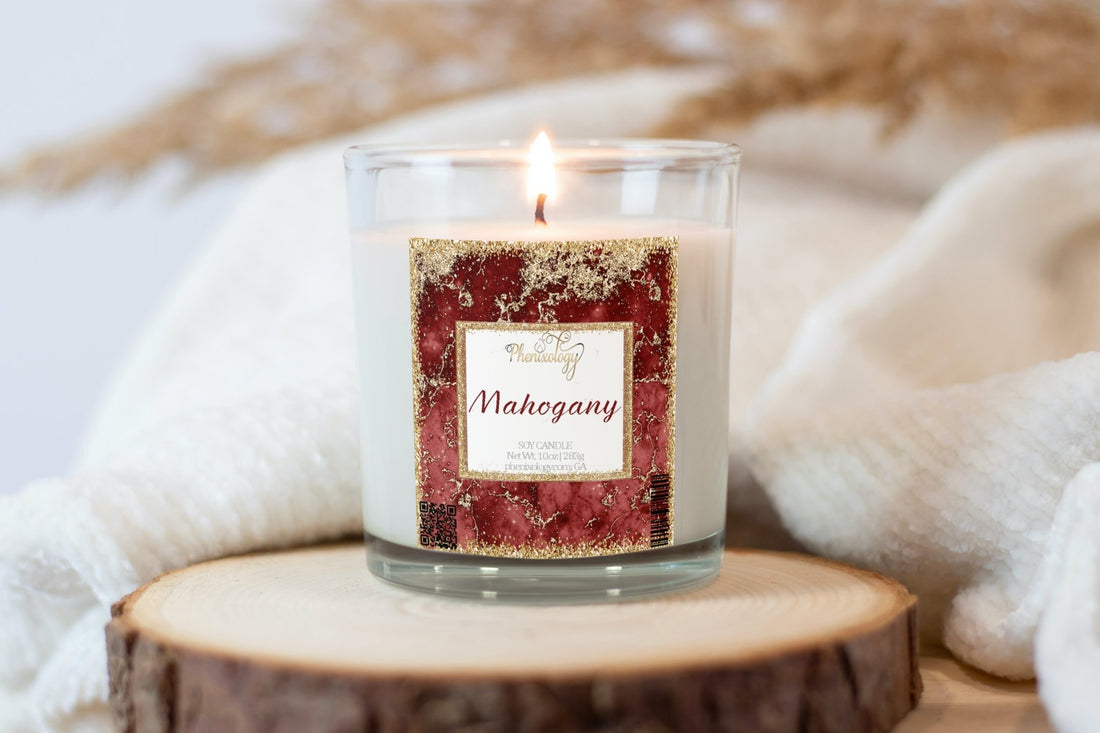 Mahogany Soy Candle - Phenixology