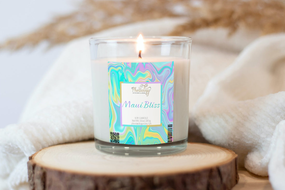 Maui Bliss Soy Candle - Phenixology