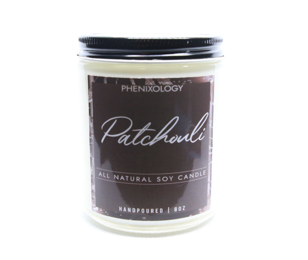 Patchouli Soy Wax Candles - Phenixology