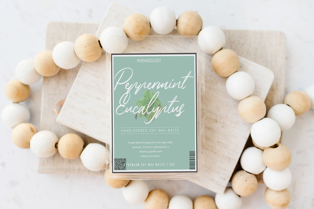 Peppermint Eucalyptus Wax Melt - Phenixology