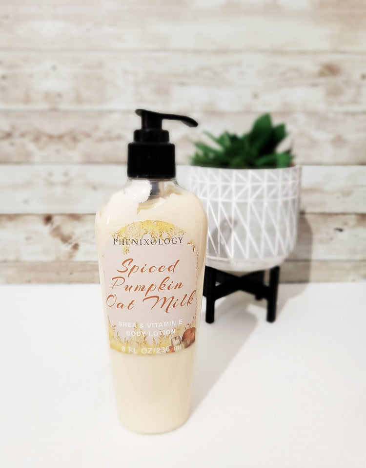 Spiced Pumpkin Oat Milk Body Lotion - Phenixology