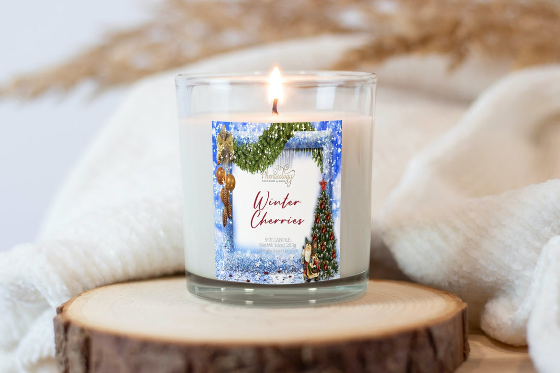 Winter Cherries Candle - Phenixology