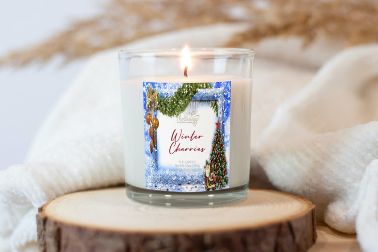 Winter Cherries Candle - Phenixology